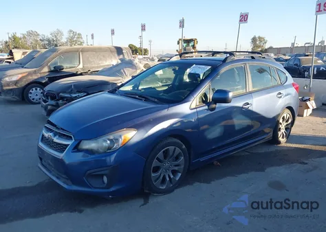 2013 Subaru Impreza 2.0I Sport Premium from USA, damaged, VIN JF1GPAL61DH807818